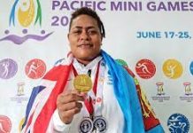 Vaivai wins Team Fiji’s first gold
