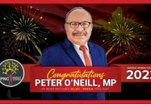 Former PNG PM Peter O’Neill retains Ialibu-Pangia Open Seat
