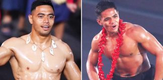 Shirtless athletes steal the show at Commonwealth Games opening ceremony