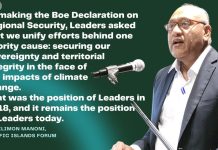 Forum Deputy SG Manoni opens Regional Climate Security Dialogue