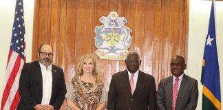 U.S Senator Blackburn pays courtesy visit to Solomon Islands PM Sogavare