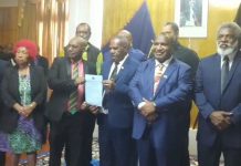 PNG Governor General invites ruling Pangu Pati to form government
