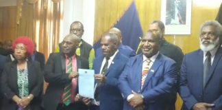 PNG Governor General invites ruling Pangu Pati to form government