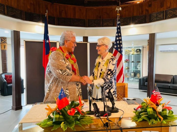 U.S senior diplomat kicks off Pacific tour in Samoa
