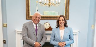 Fiji PM meets with U.S vice President Kamala Harris and thanks U.S for its regional support