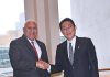 Japan-Fiji Prime Ministers’ held informal talks