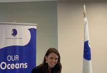 NZ PM Jacinda Ardern surprises at Pacific Islands Forum launch where leaders warn emitters: ‘Save us and you save yourselves’