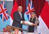 Fiji PM Bainimarama meets with Indonesian foreign minister