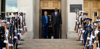 U.S Defence secretary Austin welcomes Marshall Islands President to Pentagon