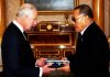 Tuvalu Governor General knighted in London