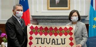 Tuvalu promises to ‘stand firm’ with Taiwan amid Pacific rivalry