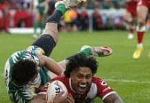 Tonga hit record score against Cook Islands 92-10