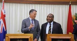 Australian deputy PM Marles refuses to admit trip to PNG is to deter its China relationship