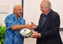 Fiji PM meets with World Rugby chairman