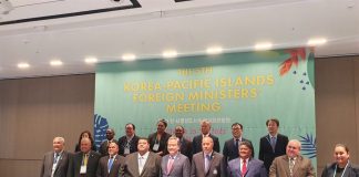 Korean, Pacific islands FMs discuss climate, maritime cooperation in Busan