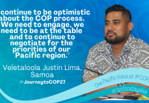 Journey to COP27: Pacific negotiators strengthen resolve to fight for 1.5 world