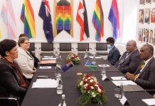 New Zealand hosted Solomon Islands foreign minister in Parliament’s ‘rainbow room’