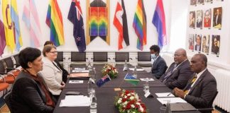 New Zealand hosted Solomon Islands foreign minister in Parliament’s ‘rainbow room’