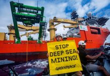 Greenpeace urges governments to stop deep sea mining at upcoming negotiations