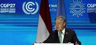 ‘Cooperate or perish’: At COP27 UN chief calls for Climate Solidarity Pact, urges tax on oil companies to finance loss and damage