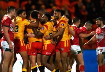 Papua New Guinea book quarterfinal spot with big win over Wales