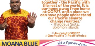 Journey to COP27: Moana Blue Pacific Pavilion and Pacific Delegation Office strengthens climate action call