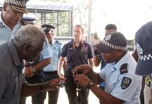 Australia provides guns to Solomon Islands police