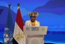 Niue touts Ocean Conservation Credit as innovative climate change solution at COP27