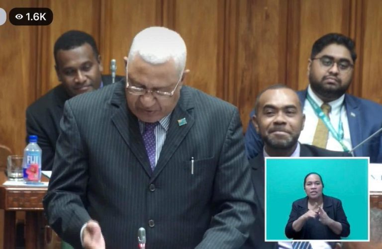 Fiji Home Affairs Minister Tikoduadua labels Bainimarama’s statement treasonous