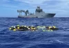 New Zealand intercepts 3.2 tonnes of cocaine worth $500m floating in Pacific Ocean