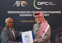 OFC and AFC forge closer ties-more matches between teams from Asia and Oceania