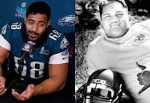 Samoan Super Bowl star Jordan Mailata shows kids across Pacific anything’s possible