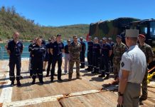 New Caledonia Army Forces act quickly to take aid to Vanuatu