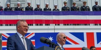 U.S President Biden announces nuclear-powered submarines for Australia