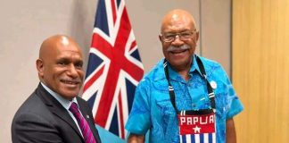 Indonesia protests Fiji PM’s meeting with Papua independence figure