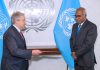 New Permanent representative of Fiji presents credentials to UN SG