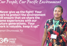 Our Pacific People, Our Pacific Environment! Celebrating 30 years of SPREP
