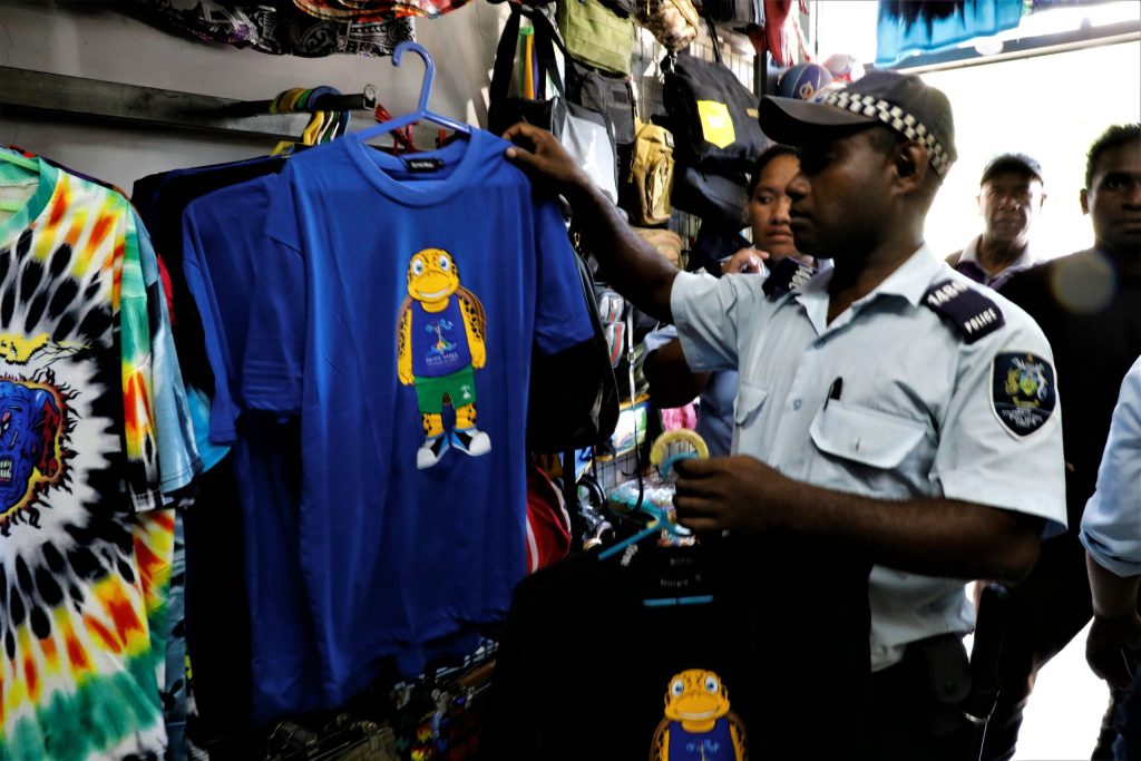 Fake PG23 Merchandise seized PINA