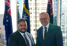 Australian Prime Minister meets with Nauru President