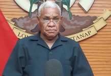 Loughman withdrew his motion of no confidence against PM Kalsakau