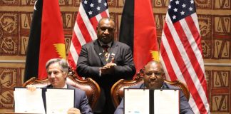PNG, U.S sign defence deals