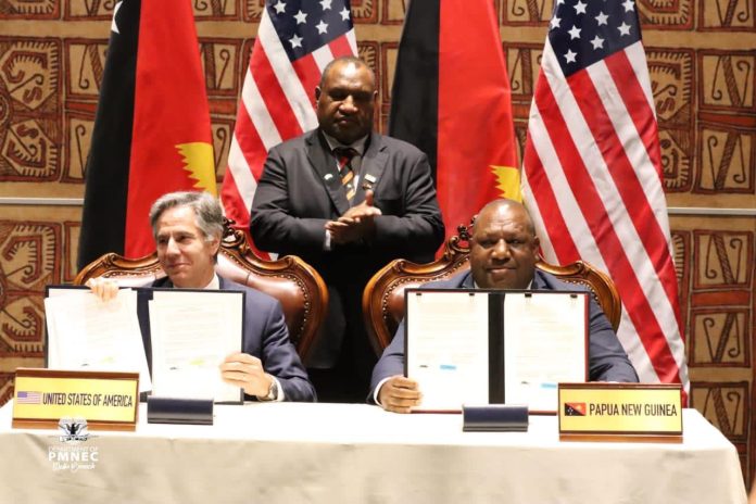 PNG, U.S sign defence deals
