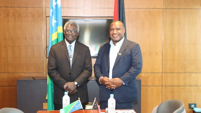 Solomon Islands PNG reaffirm bilateral cooperation