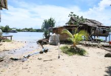 How the Solomon Islands are a being slowly swallowed by the sea