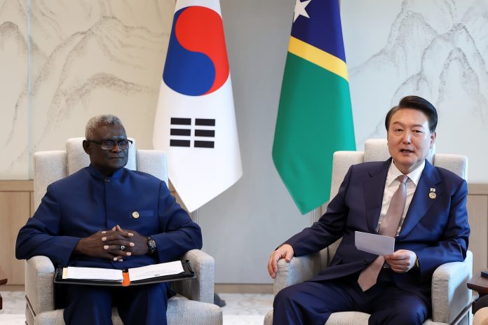 No geopolitics: Solomon Islands PM explains stance for rejecting the Korea- Pacific Islands Forum Leaders’ Summit declaration