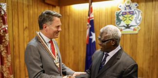 Australia to provide funding support for Solomon Islands election, Honiara calls for review of security treaty