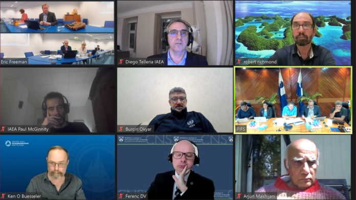 Forum, PIF independent experts and IAEA discuss science around Fukushima wastewater