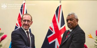 Fiji, New Zealand sign agreement to boost defence ties