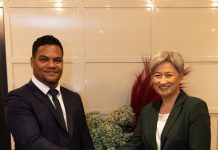 Tuvalu’s Foreign Minister visit Australia