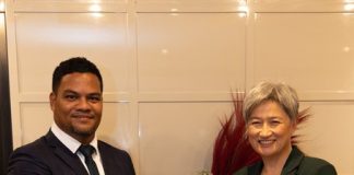 Tuvalu’s Foreign Minister visit Australia